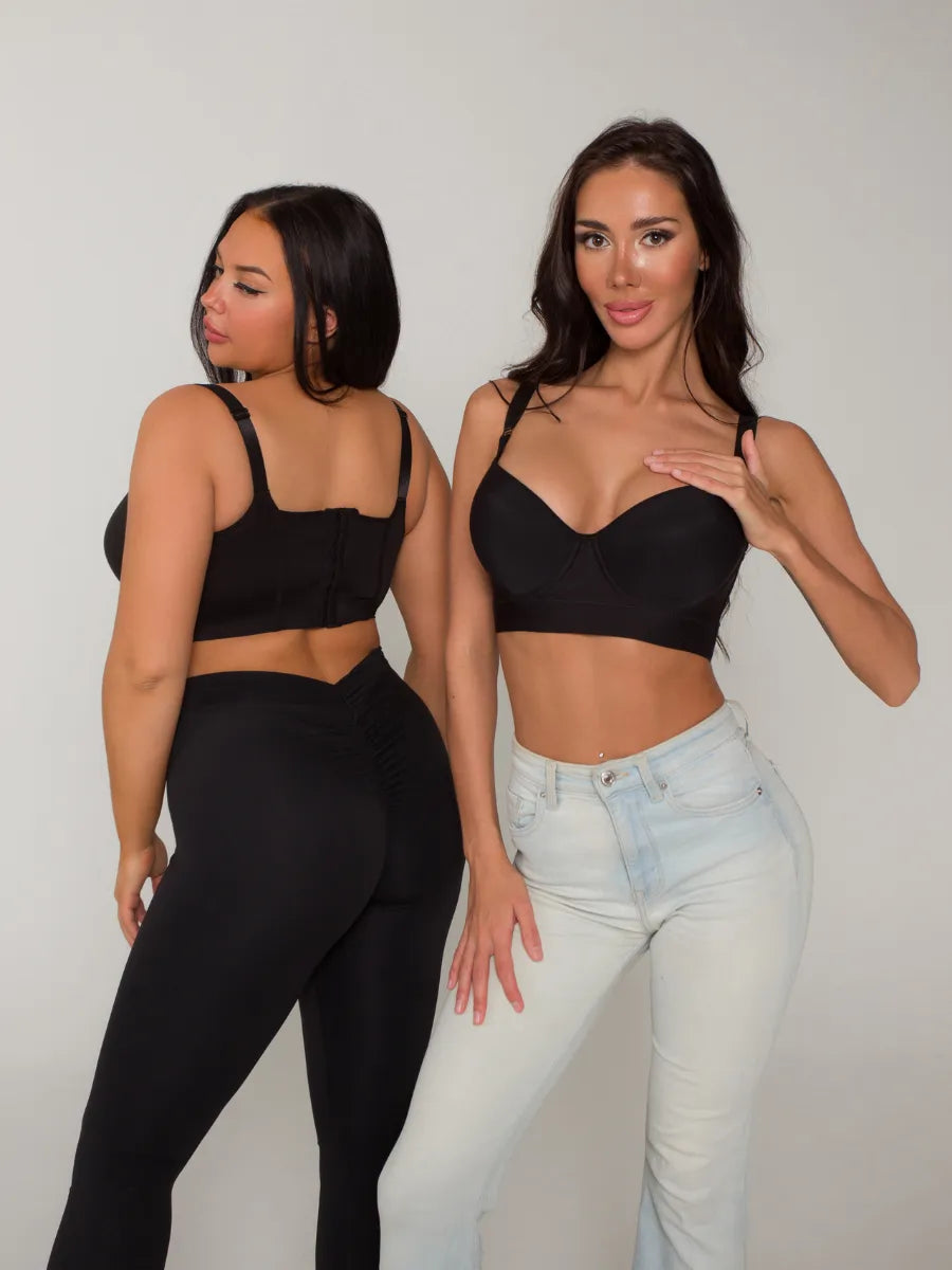 Plus Size Wide Back Bra for Large Breast - E, F, G, H Cup Size