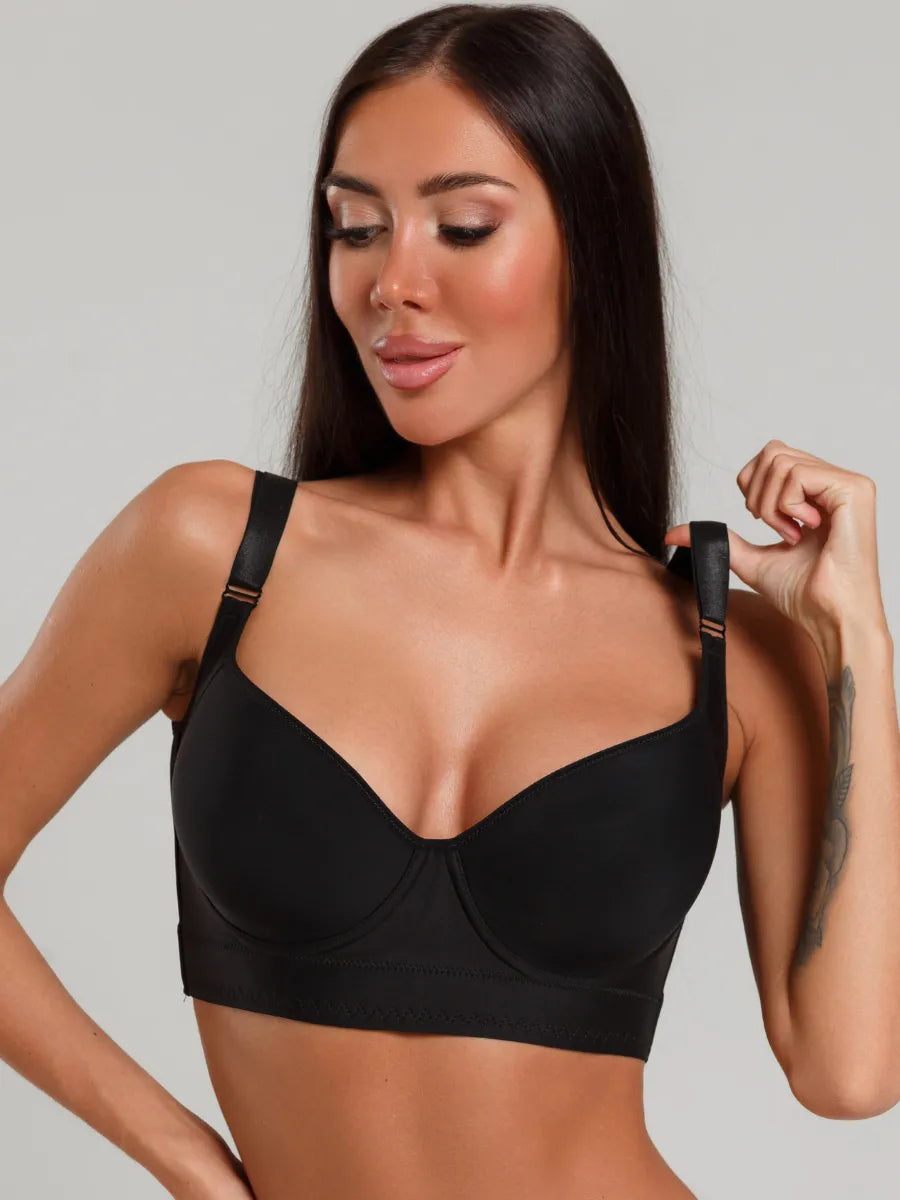 Plus Size Wide Back Bra for Large Breast - E, F, G, H Cup Size