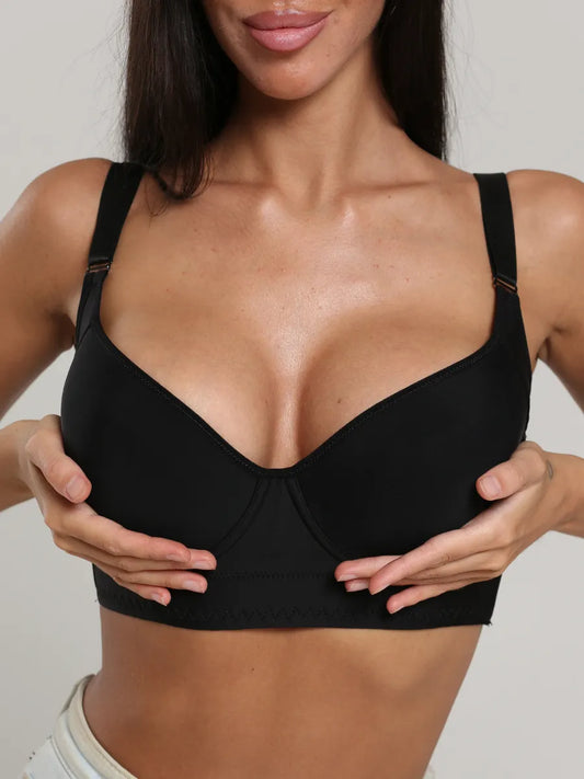 Plus Size Wide Back Bra for Large Breast - E, F, G, H Cup Size